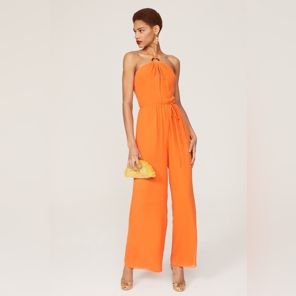 TOCCIN X RTR Halter Jumpsuit size S